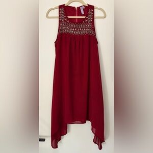 Elegant Red Women's dress